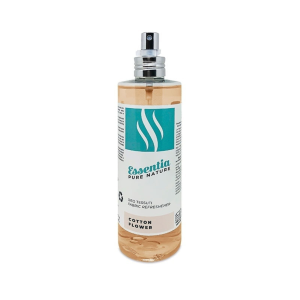Homespray Katoenbloem van Wasgeluk, een elegante en verfrissende spray om je huis op te fleuren en een heerlijke geur van katoenbloem te verspreiden.