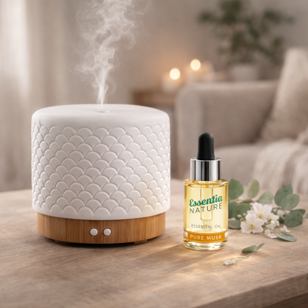 Mozzin Buba Deze diffuser heeft een capaciteit van 280 ml water en je kunt de warme kleur naar wens instellen; helder of gedimd. Je kunt kiezen voor een sessie van 1, 3 of 8 uur en Buba schakelt zichzelf automatisch uit.